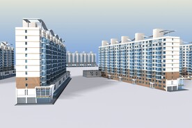 房地产碧桂园学校联排低层