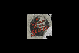 做旧复古皱褶破损贴纸样机