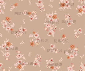 连衣裙印花