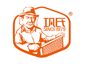 巩氏蜜蜂园矢量标志