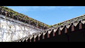 王阳明故居天空一隅
