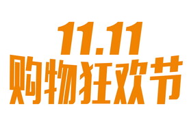双十一购物狂欢节