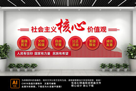 和谐价值观文化墙