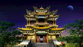 古建筑亮化快速版