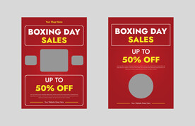 圣诞节促销广告