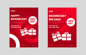 圣诞节促销广告