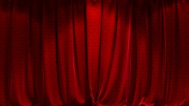 舞台红幕打开关闭动画视频素材 