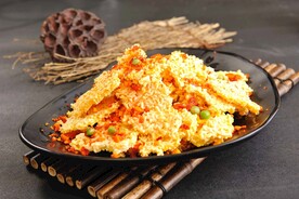 蛋黄焗锅巴