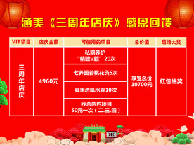 感恩回馈 周年庆