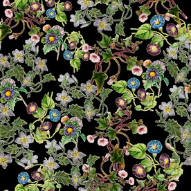 英式复古玫瑰花卉艺术装饰PNG