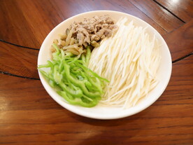 茭白炒肉丝