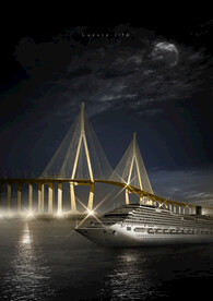 典雅写真换景背景模版