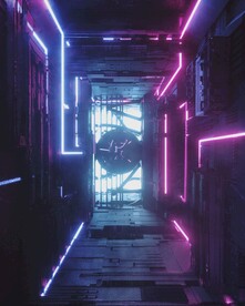 赛博朋克背景
