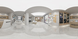 展厅设计全景效果图