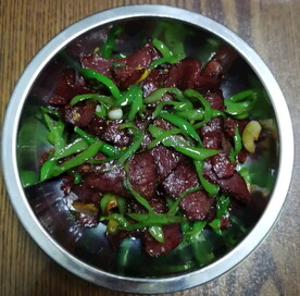 青椒炒牛肉