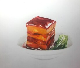 素描五花肉