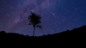 唯美星空背景图片