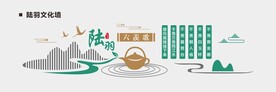 陆羽文化墙  茶圣 