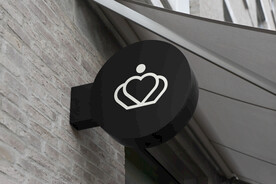 咖啡奶茶店铺小资店招样机