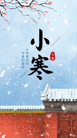 小寒手机海报