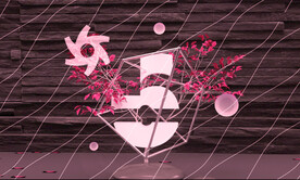 C4D背景墙作品