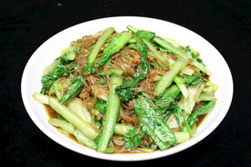 肉沫小白菜