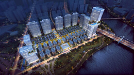 小区商业住宅效果图