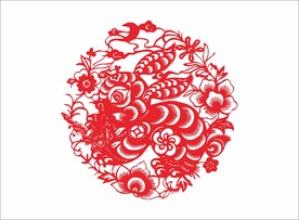兔子剪纸