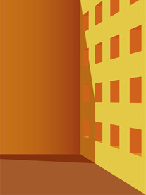 矢量插画建筑背景