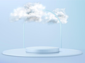 c4d电商产品展台背景