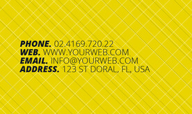 商业名片设计反面