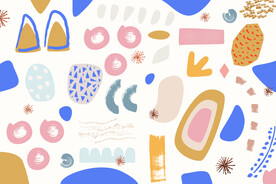 欧美印花背景图