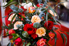 鲜花婚礼现场照片