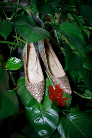 婚礼 婚鞋 秀禾服 戒指 团扇