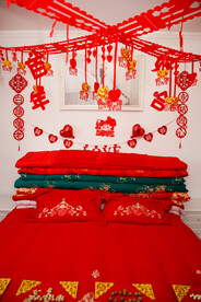 婚礼 新房 结婚 对戒 婚房布