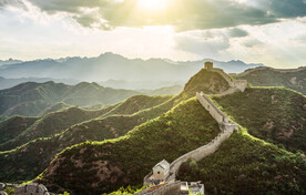 雄伟长城摄影
