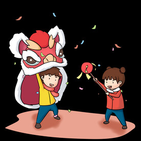 新年卡通画