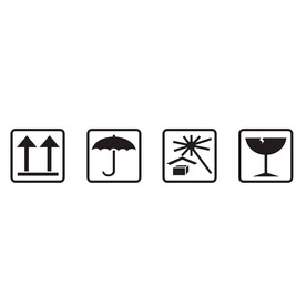 外纸箱唛头标志向上防雨防晒防摔