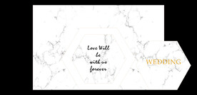 大理石婚礼 简约大理石纹婚礼