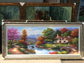 油画风景高清大图