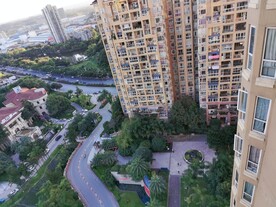 楼层楼房楼盘小区绿化角度