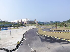 卡丁车赛道场地跑道环道