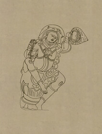 敦煌莫高窟 藏经洞 菩萨伎乐 