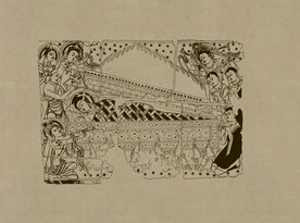 敦煌莫高窟 藏经洞 菩萨伎乐 