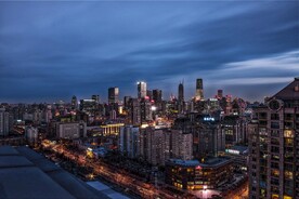 城市俯瞰图