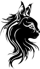 线条猫咪