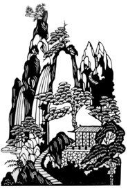 山上松树