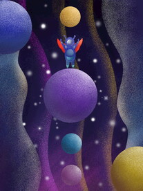 宇宙星空 宇航员