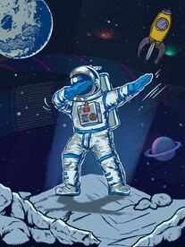 宇宙星空 宇航员 