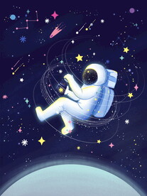 宇宙星空 宇航员 